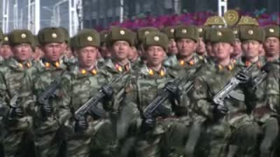 Military Parade Marks 70th Founding Anniversary of KPA