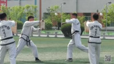 Sports and amusement games held to mark May Day (Pyongyang Electric Cable Factory 326)