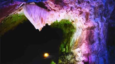 Gran cueva de Ryongmun, lugar subterráneo de paisajes pintorescos